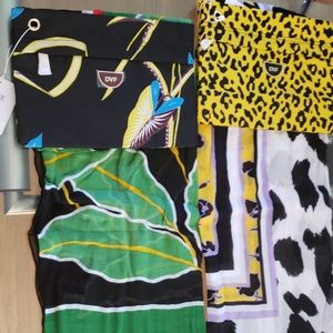 Nylon flat Pouch/ winder palm black/